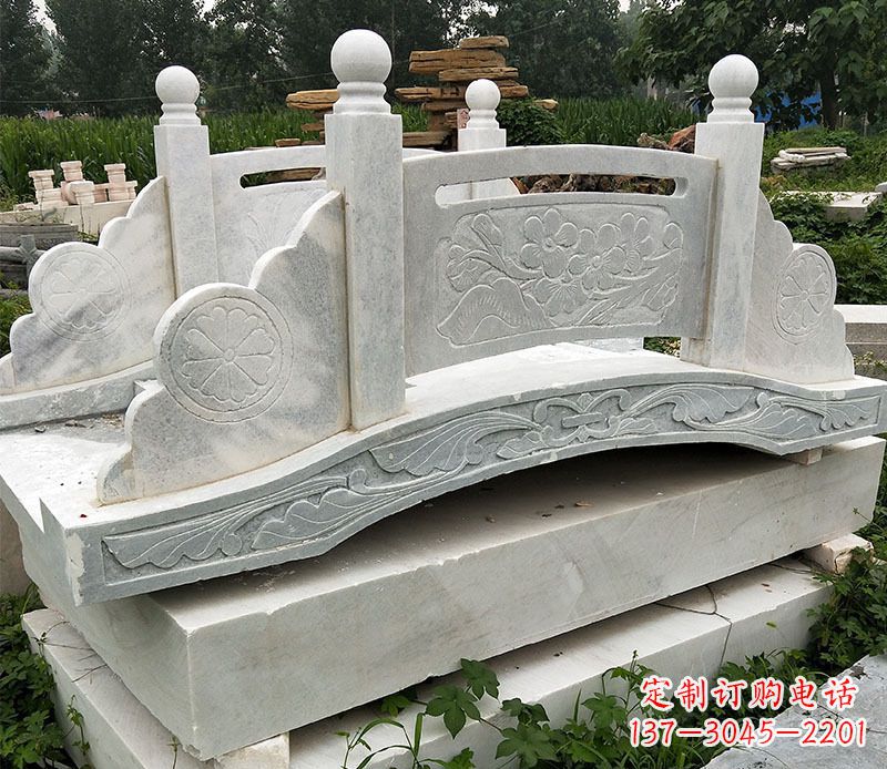 天津园林仿古石拱桥景观石雕