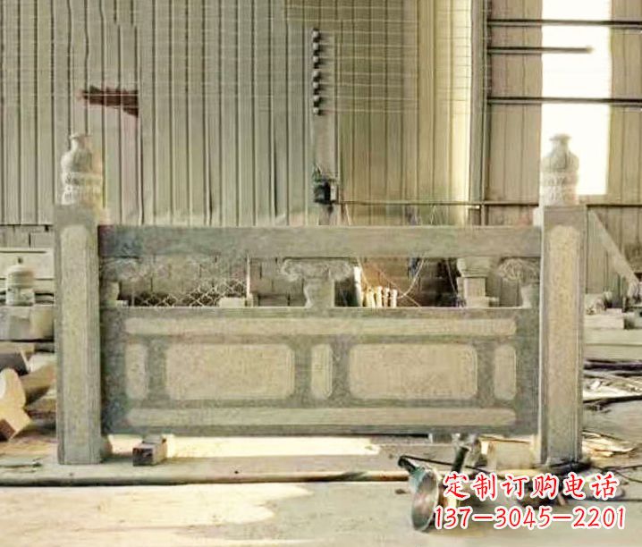 天津园林仿古石栏板景观石雕_2 (2)