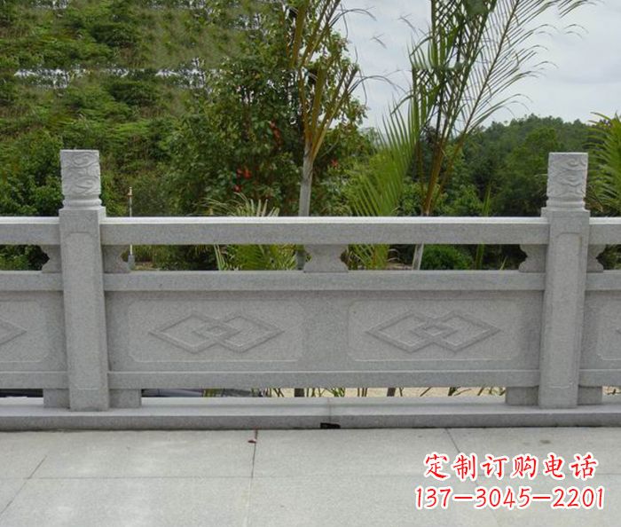 天津园林景观大理石栏板雕塑 (3)