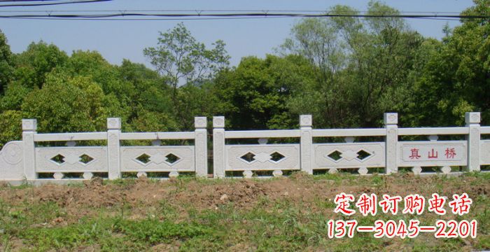 天津园林景观真山桥石雕栏板 (2)