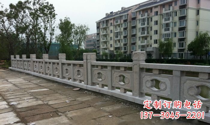 天津园林景观真山桥石雕栏板 (3)