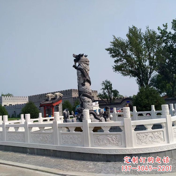 天津园林石雕栏板