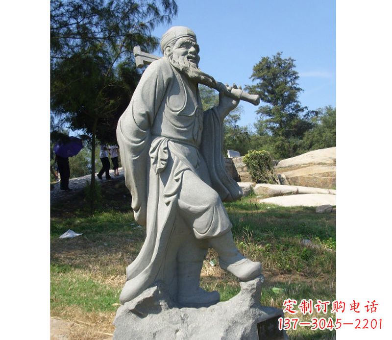 天津张果老八仙雕塑