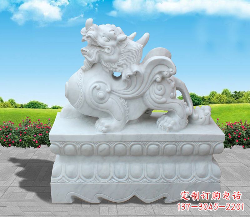 天津招财貔貅石雕