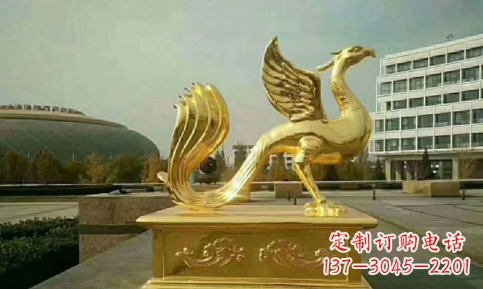 天津朱雀铜雕