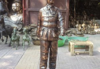 天津铸铜青年时期毛主席