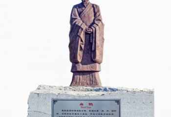 天津紫铜历史人物中国著名医学人物雕塑像